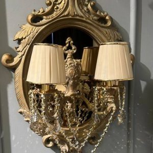 دیوارکوب لوستری کریستالی   کد 5001