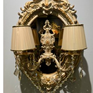 دیوارکوب لوستری کریستالی کد 5006