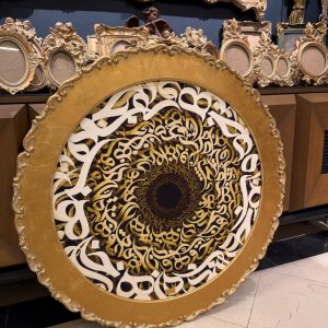 تابلوی کلاسیک با پتینه ایی ایتالیایی کد 3058